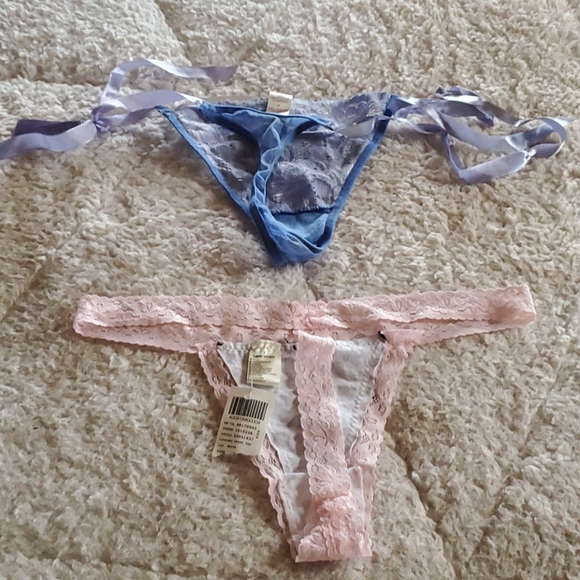 ●SOLD● Bundle tie side blue pink leopard panties - Picture 13 of 13